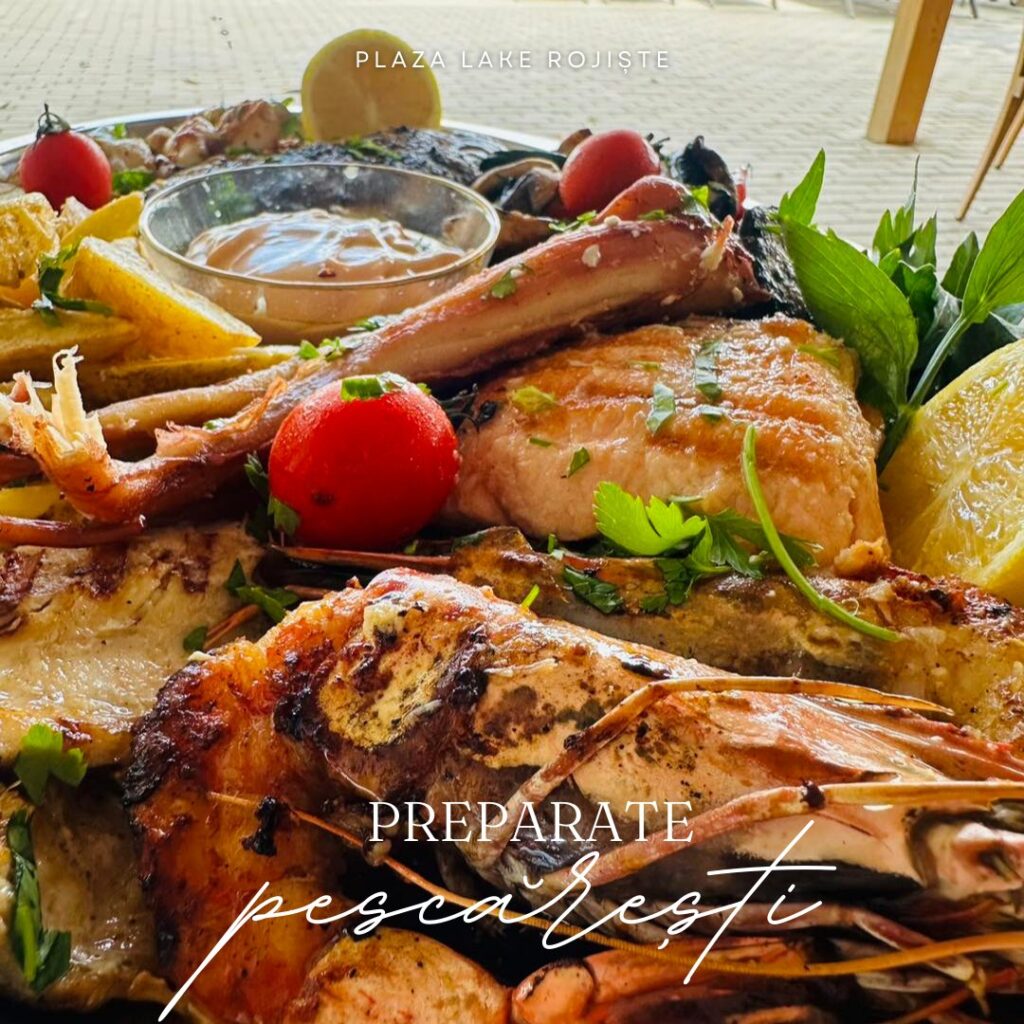 Platou pescaresc Plaza Lake Rojiste