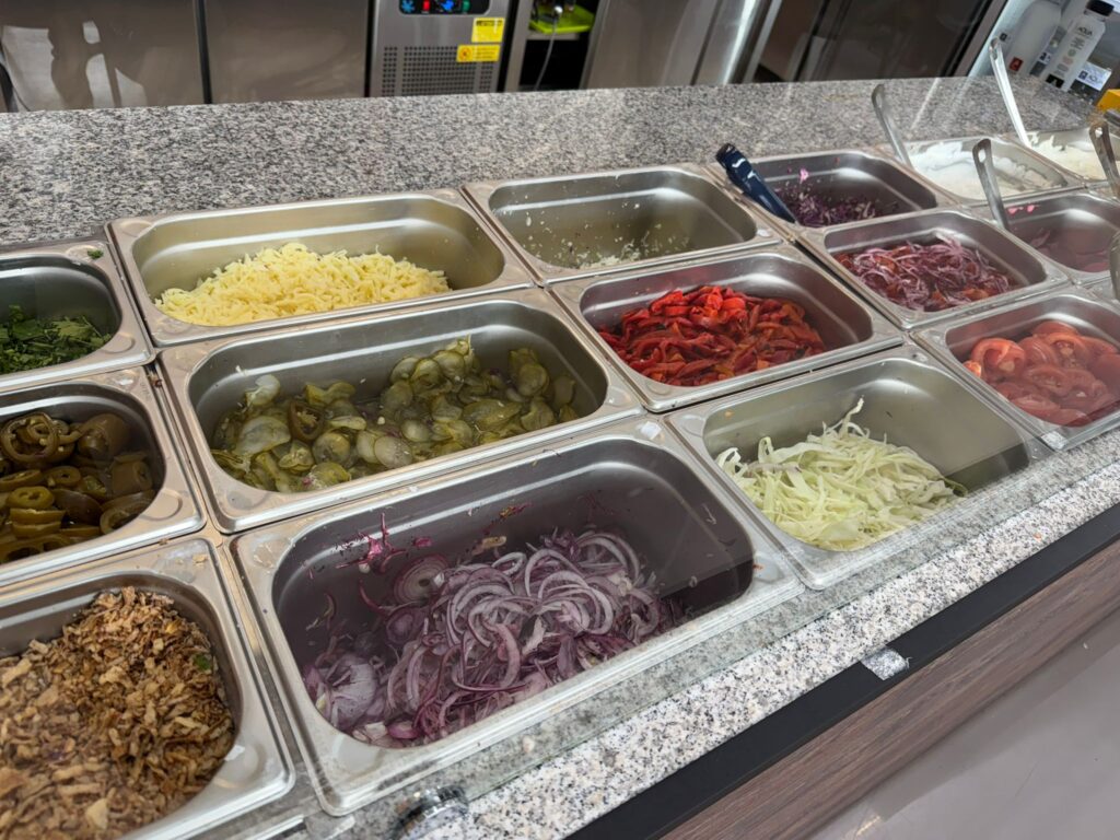 Galantar ingrediente shaorma Craiova Mall Electroputere